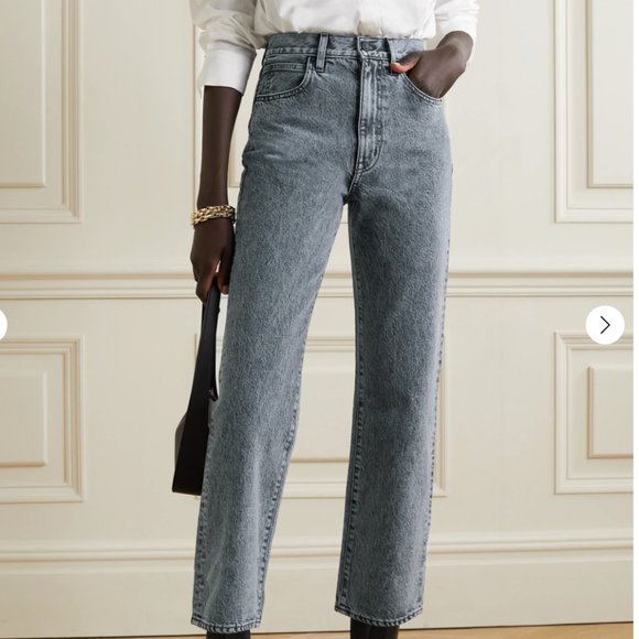 SLVRLAKE London cropped high-rise straight-leg - Picture 3 of 7